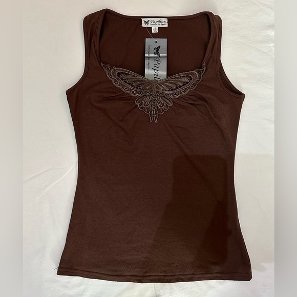 Papillon Tank Top - Picture 1 of 3
